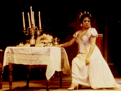 Leontyne Price as Tosca at San Francisco Opera, 1963.