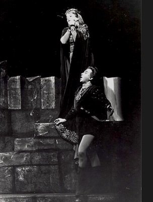 Scene from L'Amore dei Tre Re at San Francisco Opera, 1966.